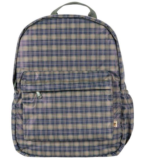Konges Sløjd Rygsæk - PU - Rainy - Midi - Laurel Blue Check