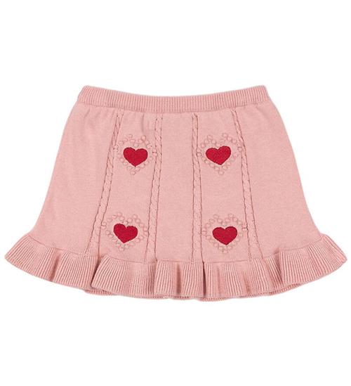 Konges Sløjd Nederdel - Strik - Soleil - Silver Pink
