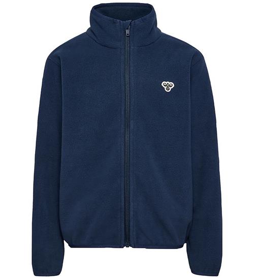 Se Hummel Fleecejakke - hmlJR - Dress Blues ved KidsWorld