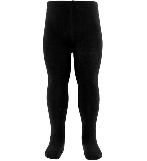 Name It Strømpebukser - Uld/Bomuld - NmmWak - Black