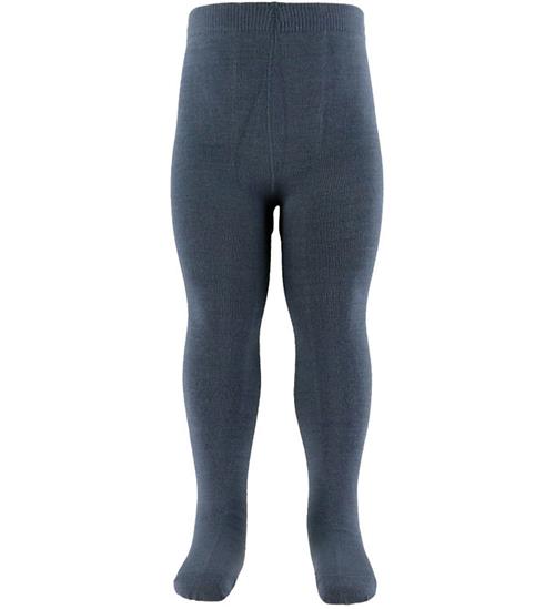 Name It Strømpebukser - Uld/Bomuld - NmmWak - Ombre Blue