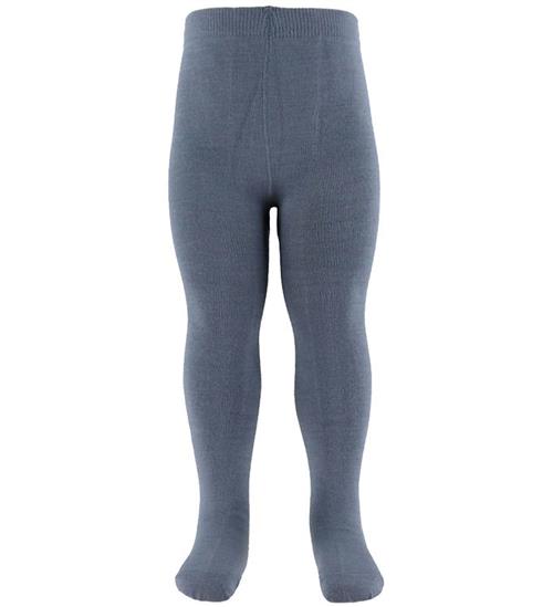 Name It Strømpebukser - Uld/Bomuld - NmmWak - Folkstone Gray