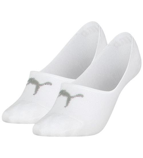 Se Puma Footies - 2-pak - Hvid hos KidsWorld