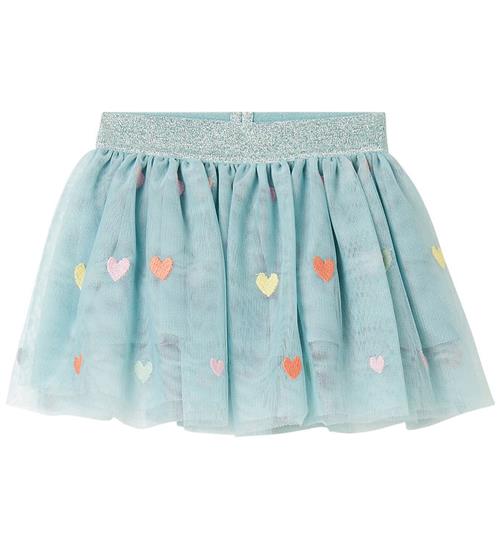 Stella McCartney Kids Tylnederdel - Lyseblå m. Hjerter