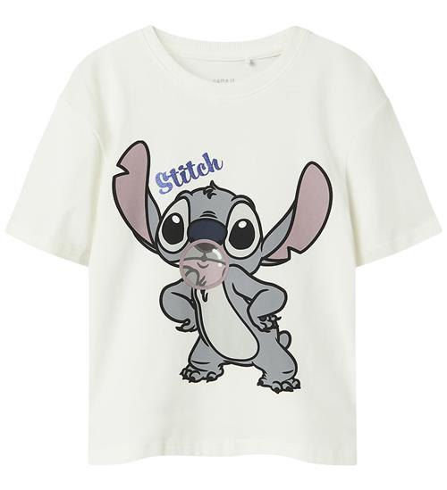 Name It T-Shirt - Noos - NkfAkun - Stitch - Cloud Dancer