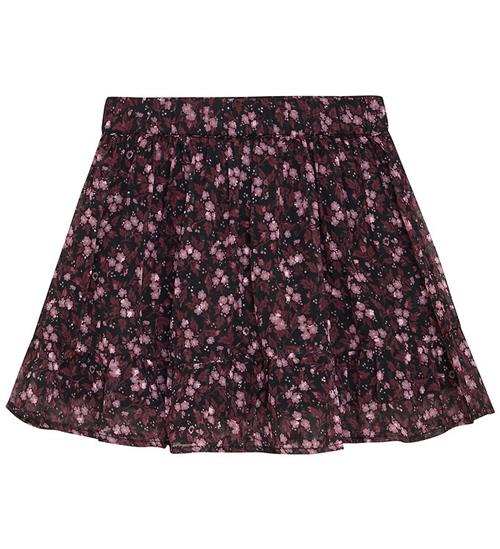 Creamie Nederdel - Flower Dobby - Sort