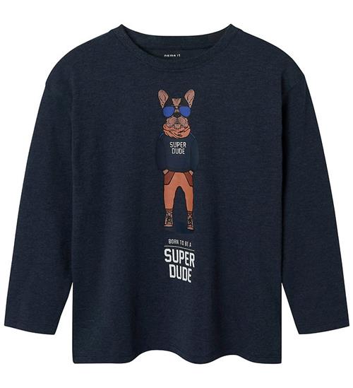 Se Name It Bluse - NkmPsakob - Dark Sapphire ved KidsWorld