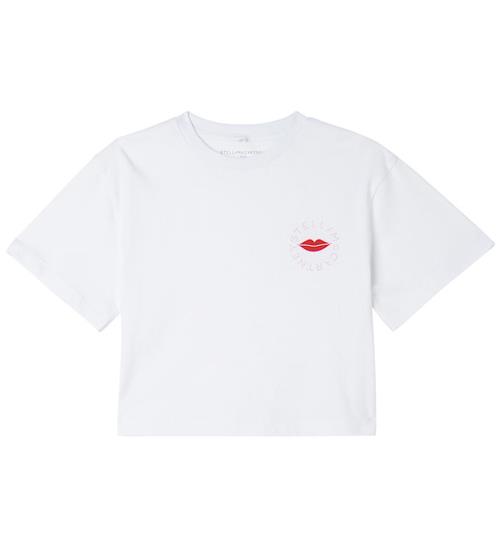 Stella McCartney Kids T-shirt - Hvid m. Læber