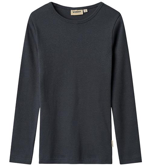 Wheat Bluse - Rib - Stig - Navy