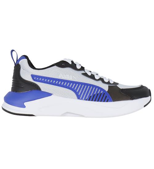 Puma Sko - X-Ray 3 LT Jr - Glacial Gray/Blue/Black