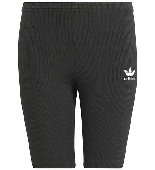 adidas Originals Cykelshorts - Rib - Sort m. Logo