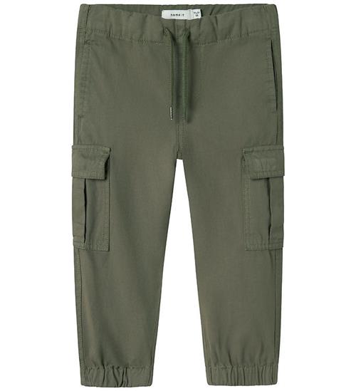Name It Bukser - Cargo - NmmRyan - Dusty Olive