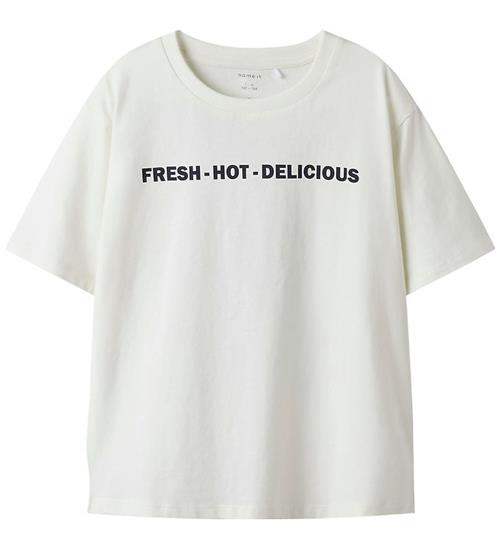 Name It T-shirt - NkmFabian - Cloud Dancer