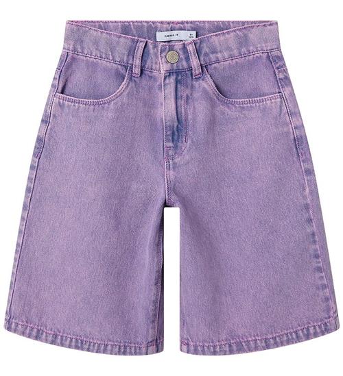 Name It Shorts - Denim - NkfRose - Orchid/Overdyed
