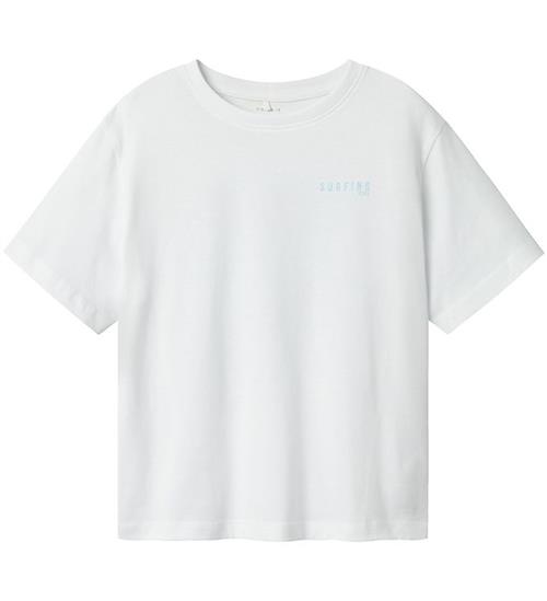 Name It T-shirt - NkmHirlan - Lucent White m. Print