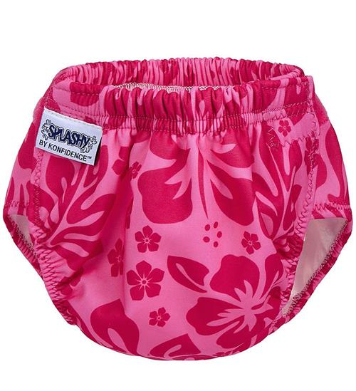 Konfidence Blebadebukser - e-Flex Splashy - Oahu Pink
