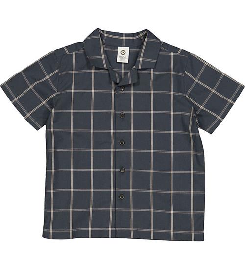 Müsli Skjorte - Check - Night Blue/Cashmere
