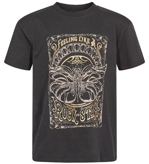 Se Petit by Sofie Schnoor T-shirt - Black hos KidsWorld