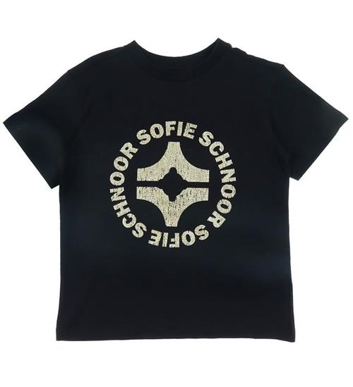 Se Petit By Sofie Schnoor T-shirt - Black hos KidsWorld