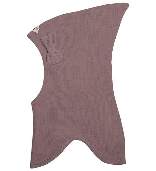 Se Racing Kids Elefanthue - Uld/Bomuld - 2-lags - Dusty Purple m. S hos KidsWorld