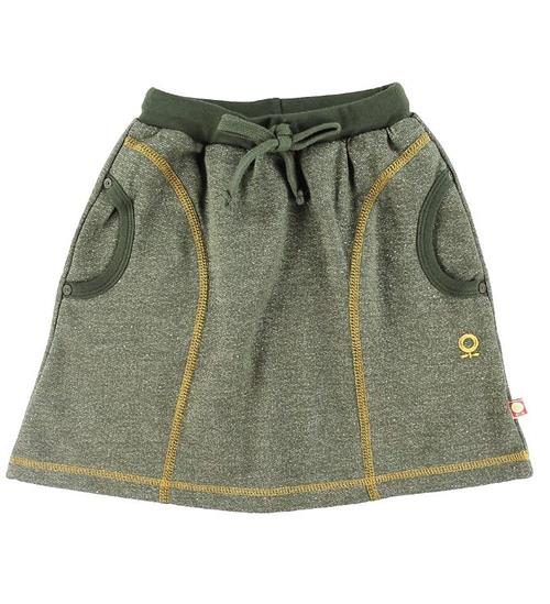 Katvig Nederdel - Meleret Armygrøn