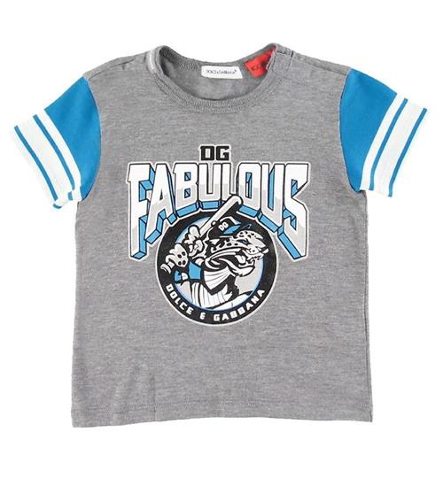 Dolce & Gabbana T-shirt - Grå m. Print