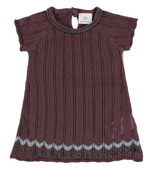 Se En Fant Strikkjole - Bordeaux ved KidsWorld