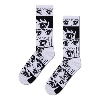 Happy socks Strømper Anime Stripe Sneaker Sock Flerfarvet Str 41/46