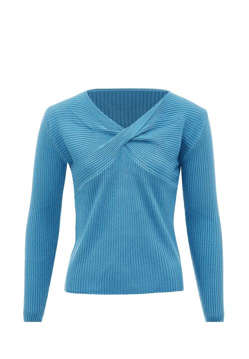 leo selection Pullover  cyanblå