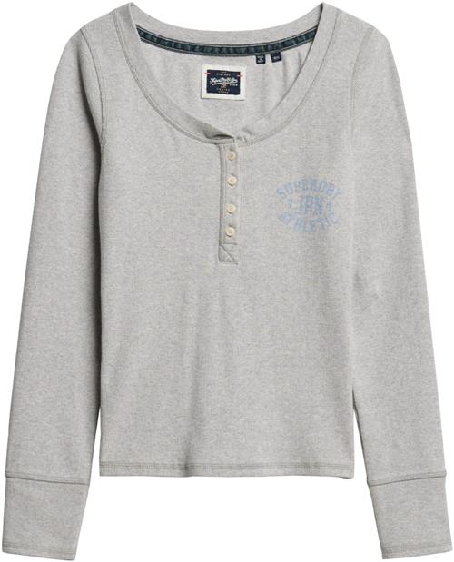 Superdry Shirts 'Athletic'  royalblå / grå-meleret