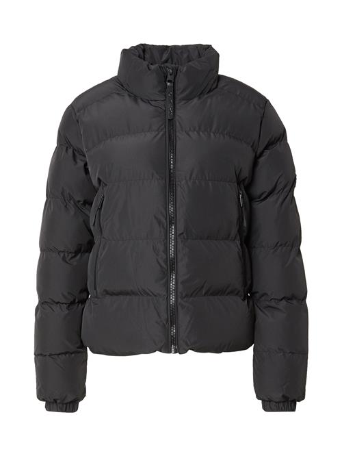 Superdry Overgangsjakke  sort / hvid