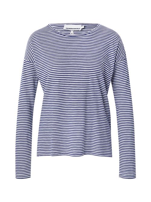 ARMEDANGELS Shirts 'XIANAA'  navy / hvid