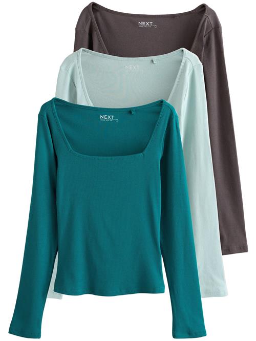 Next Shirts  cyanblå / lyseblå / choko