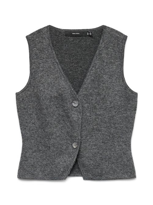 VERO MODA Strikvest 'VMBRISA'  grå-meleret