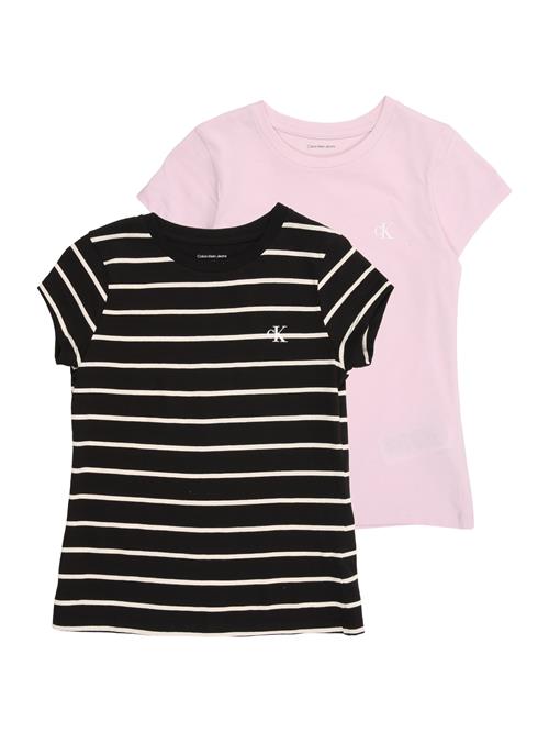 Se Calvin Klein Jeans Bluser & t-shirts  lyserød / sort ved About You