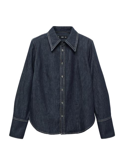 MANGO Bluse 'MIRABEL'  mørkeblå