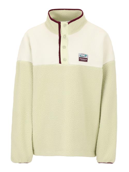 On Vacation Club Pullover 'Wanderlust'  mint / vinrød / uldhvid
