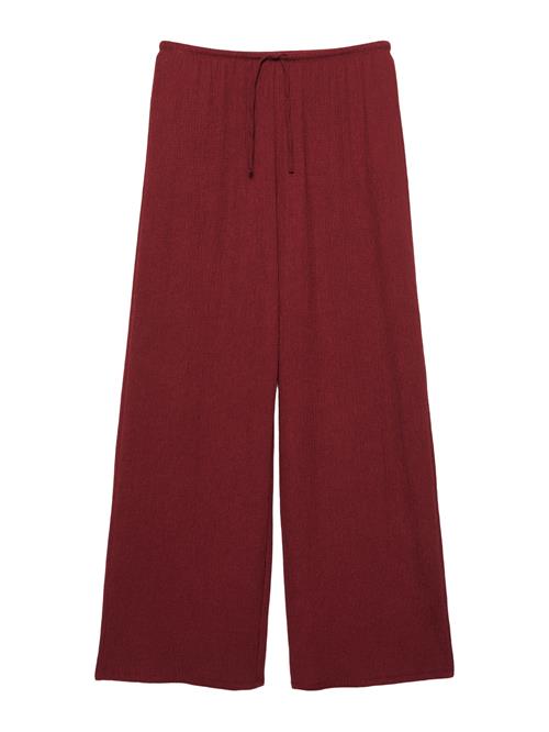 Pull&Bear Bukser  burgunder