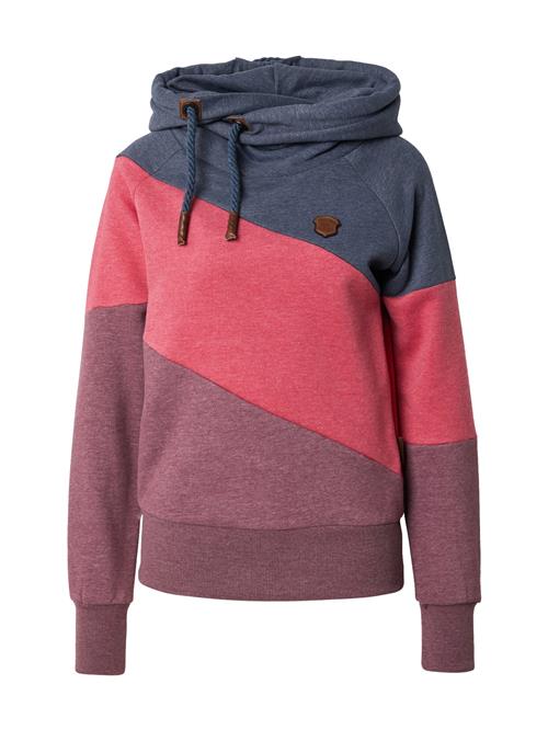 naketano Sweatshirt  blå / lilla / pink