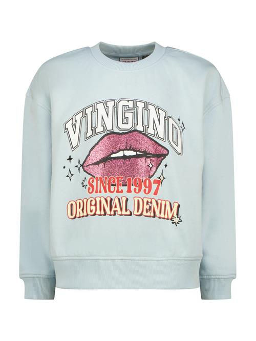 VINGINO Sweatshirt 'Nisanne'  lyseblå / pink / rød / sort