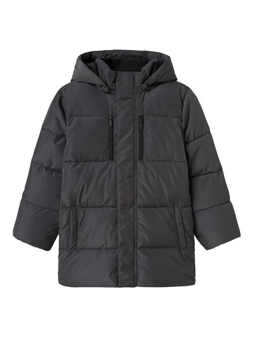 NAME IT Puffer Vinter Jakke Medow03 Grey Pinstripe