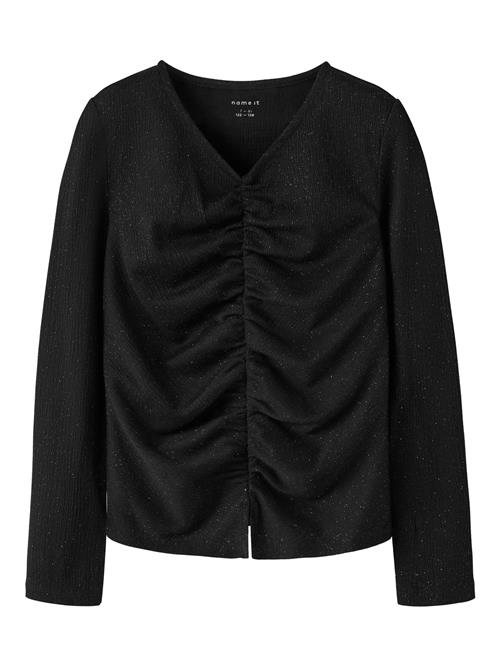 Se NAME IT Slim Bluse Odny Black hos SmartKidz