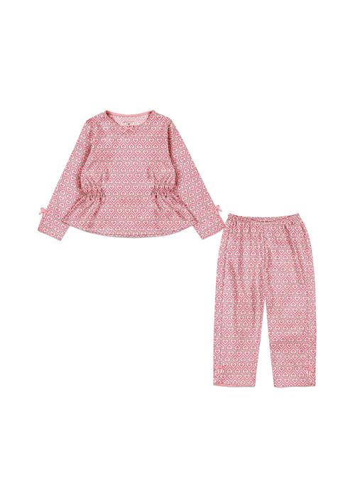 Konges Sløjd GOTS Drey Sæt Felice Rose  Felice Rose 12 months  Lyserød  12 måneder  kvinde