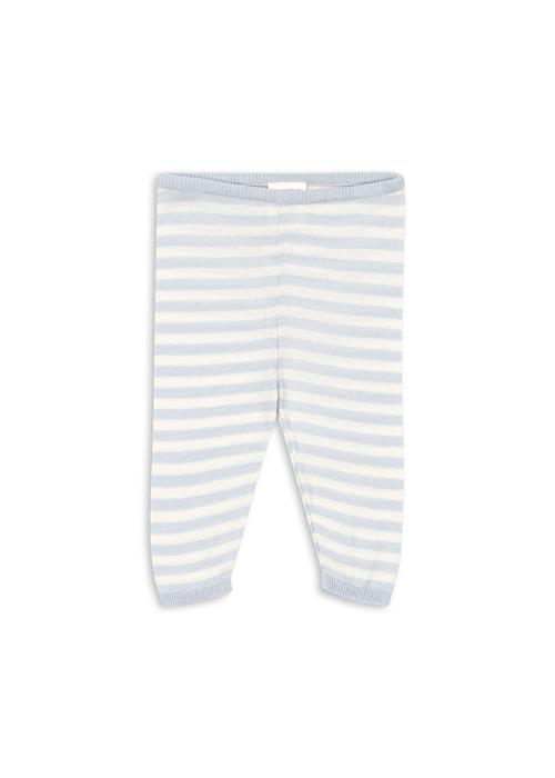 Fanga Fontana GOTS Venti Strikkede Bukser Gray Dawn  Gray Dawn 0-1 months  Blå  0-1 måneder  unisex