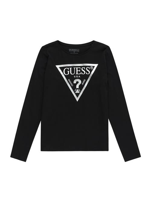 Se GUESS Bluser & t-shirts  sort / sølv ved About You