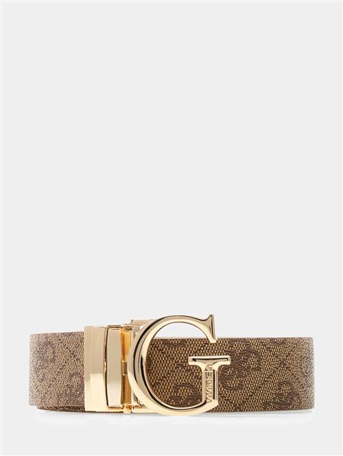 GUESS Bælte  sand / brun / guld / offwhite