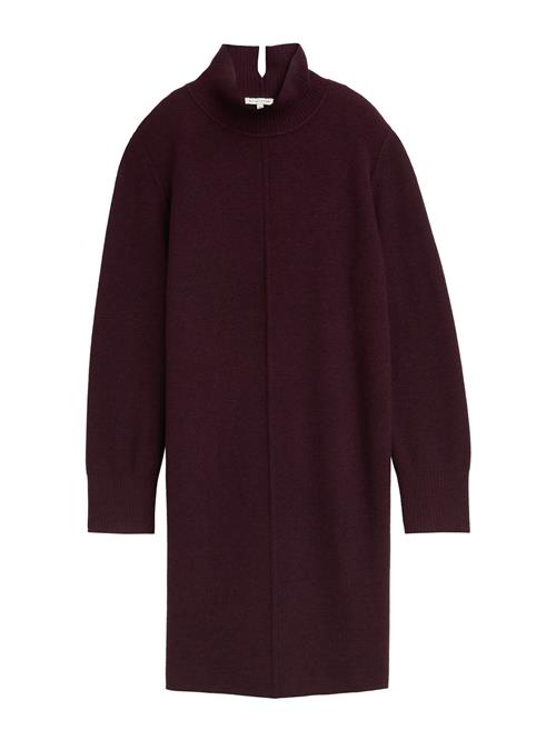 TOM TAILOR Strikkjole  bordeaux