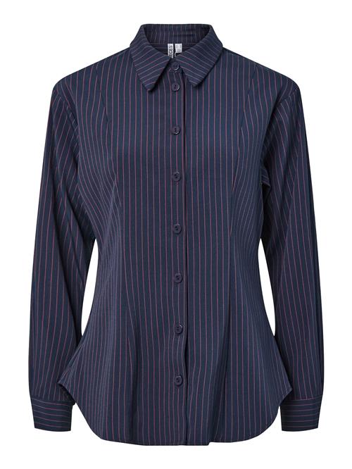 PIECES Bluse  marin / pink