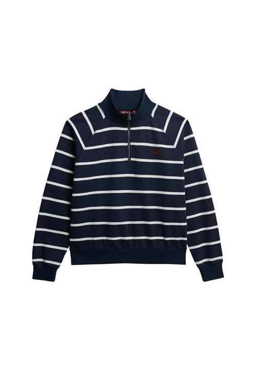 Superdry Sweatshirt 'Athletic Essentials'  marin / hvid