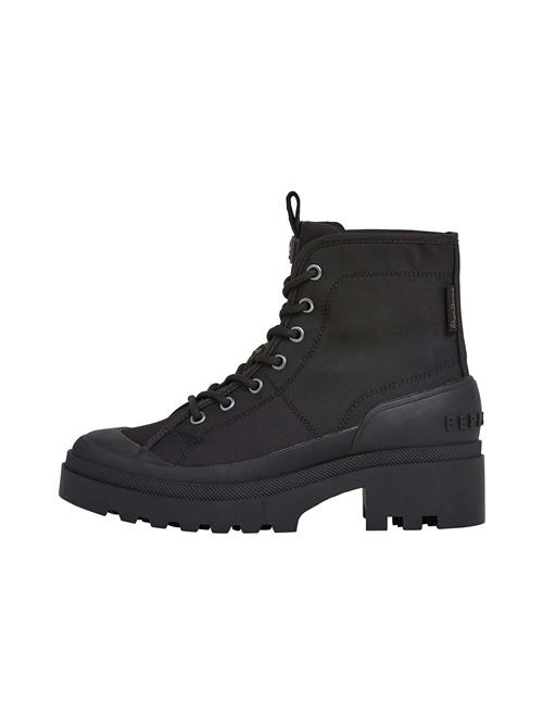 Pepe Jeans Snørestøvletter 'HALE CITY W'  sort